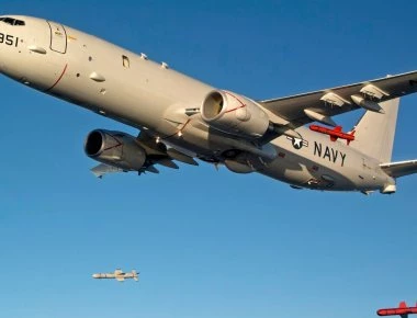 Πρώτη βολή βλήματος Harpoon από αυστραλιανό P-8A Poseidon